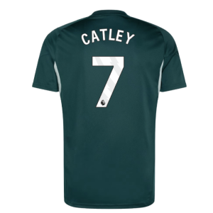 2025-2026 Arsenal Training Jersey (Aurora Ivy) (Catley 7)