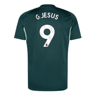 2025-2026 Arsenal Training Jersey (Aurora Ivy) (G.Jesus 9)