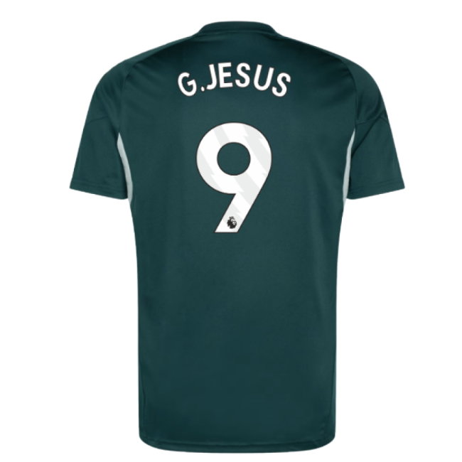 2025-2026 Arsenal Training Jersey (Aurora Ivy) (G.Jesus 9)