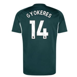 2025-2026 Arsenal Training Jersey (Aurora Ivy) (Gyokeres 14)