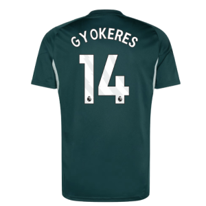 2025-2026 Arsenal Training Jersey (Aurora Ivy) (Gyokeres 14)