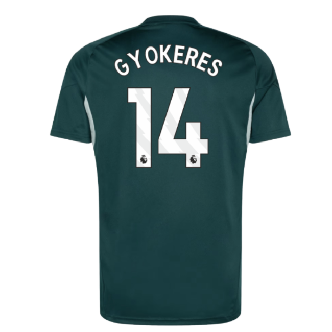 2025-2026 Arsenal Training Jersey (Aurora Ivy) (Gyokeres 14)