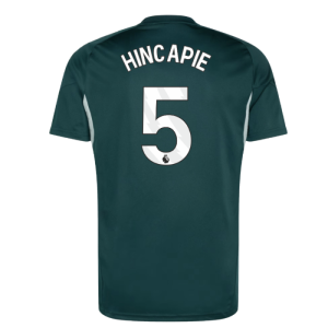 2025-2026 Arsenal Training Jersey (Aurora Ivy) (Hincapie 5)
