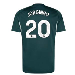 2025-2026 Arsenal Training Jersey (Aurora Ivy) (Jorginho 20)