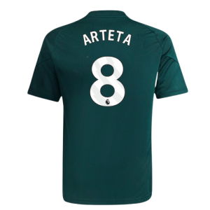 2025-2026 Arsenal Training Jersey (Aurora Ivy) - Kids (Arteta 8)