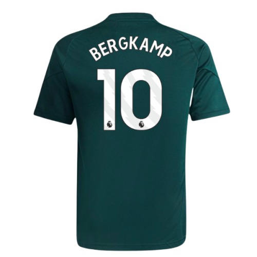 2025-2026 Arsenal Training Jersey (Aurora Ivy) - Kids (Bergkamp 10)