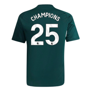 2025-2026 Arsenal Training Jersey (Aurora Ivy) - Kids (Champions 25)