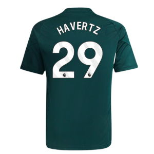 2025-2026 Arsenal Training Jersey (Aurora Ivy) - Kids (Havertz 29)
