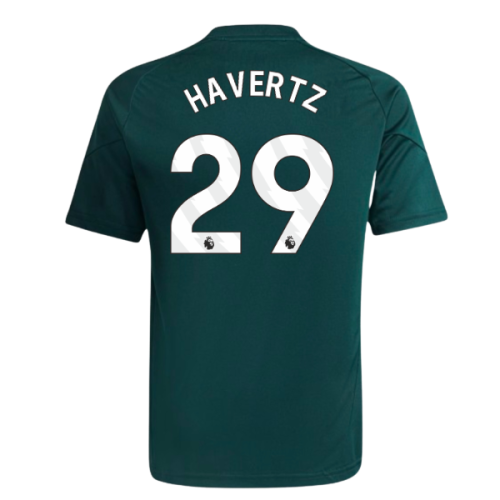 2025-2026 Arsenal Training Jersey (Aurora Ivy) - Kids (Havertz 29)