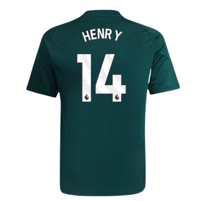 2025-2026 Arsenal Training Jersey (Aurora Ivy) - Kids (Henry 14)
