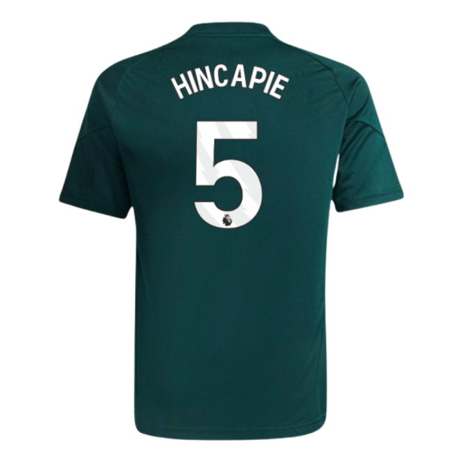 2025-2026 Arsenal Training Jersey (Aurora Ivy) - Kids (Hincapie 5)