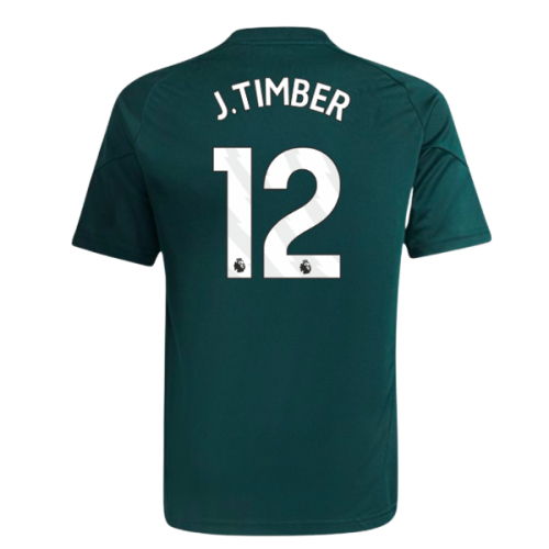 2025-2026 Arsenal Training Jersey (Aurora Ivy) - Kids (J.Timber 12)