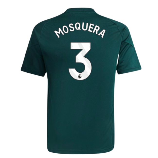 2025-2026 Arsenal Training Jersey (Aurora Ivy) - Kids (Mosquera 3)
