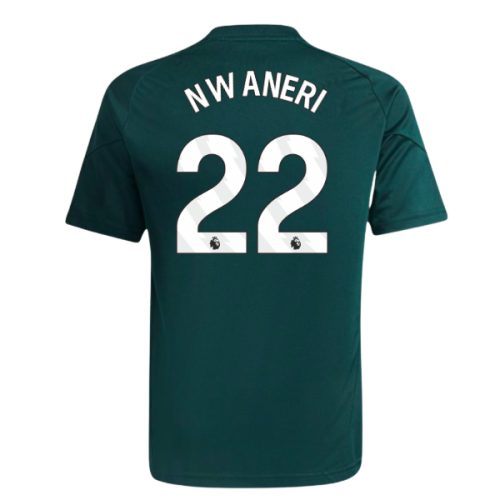 2025-2026 Arsenal Training Jersey (Aurora Ivy) - Kids (Nwaneri 22)