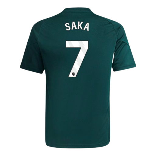 2025-2026 Arsenal Training Jersey (Aurora Ivy) - Kids (Saka 7)