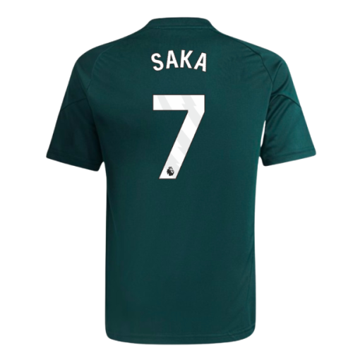 2025-2026 Arsenal Training Jersey (Aurora Ivy) - Kids (Saka 7)