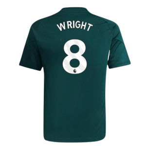 2025-2026 Arsenal Training Jersey (Aurora Ivy) - Kids (Wright 8)