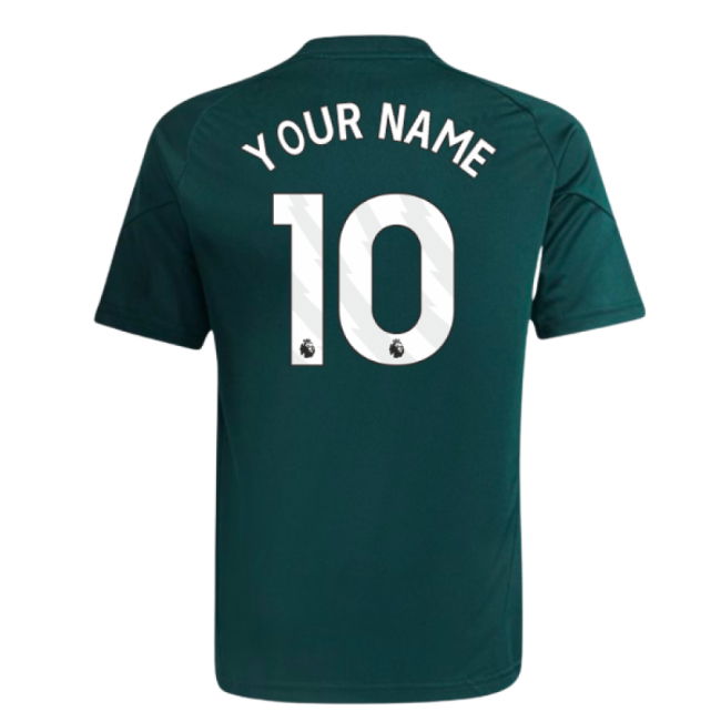 2025-2026 Arsenal Training Jersey (Aurora Ivy) - Kids (Your Name)