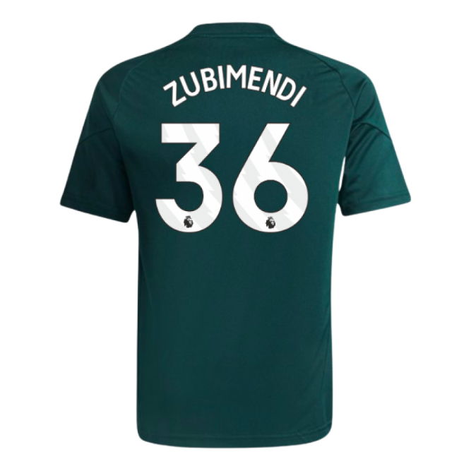 2025-2026 Arsenal Training Jersey (Aurora Ivy) - Kids (Zubimendi 36)