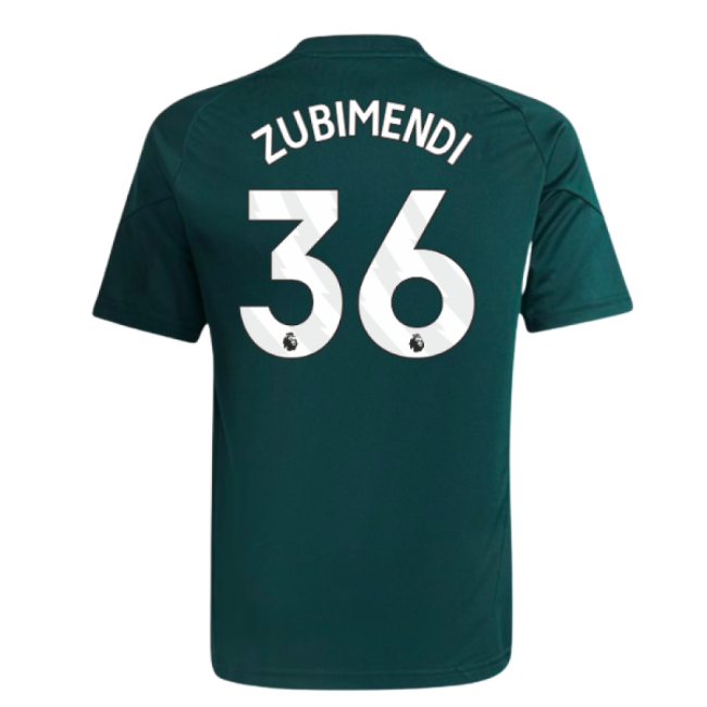 2025-2026 Arsenal Training Jersey (Aurora Ivy) - Kids (Zubimendi 36)
