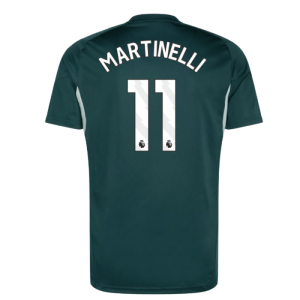 2025-2026 Arsenal Training Jersey (Aurora Ivy) (Martinelli 11)