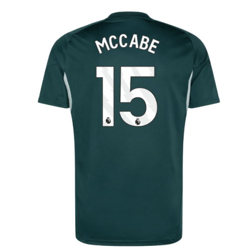 2025-2026 Arsenal Training Jersey (Aurora Ivy) (McCabe 15)