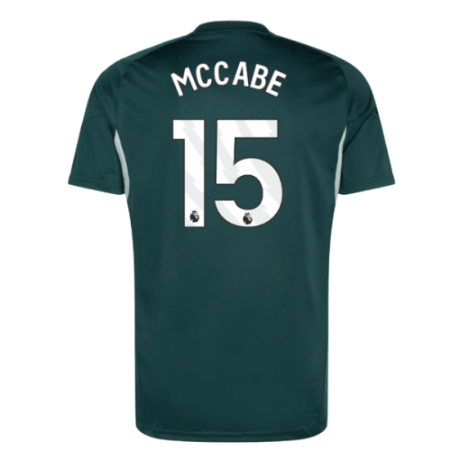 2025-2026 Arsenal Training Jersey (Aurora Ivy) (McCabe 15)