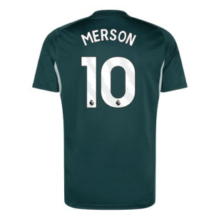 2025-2026 Arsenal Training Jersey (Aurora Ivy) (Merson 10)