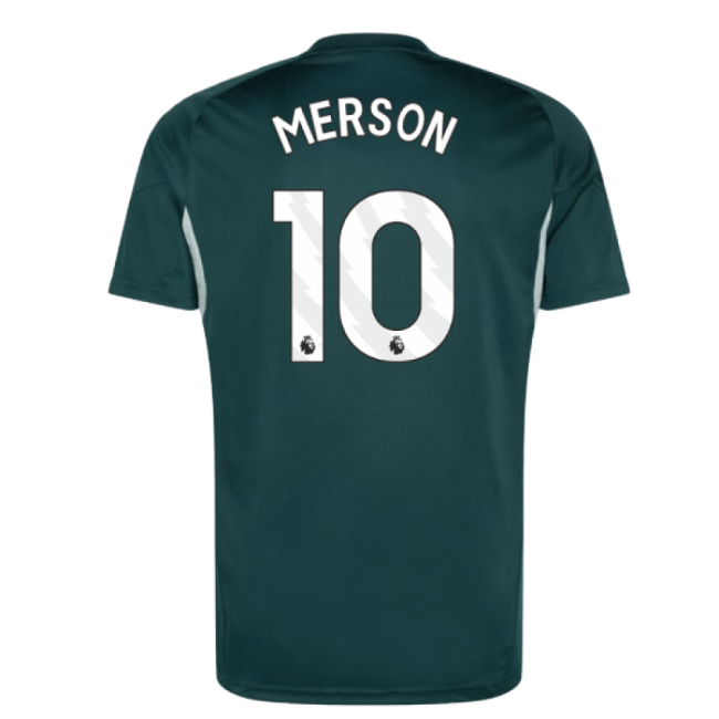 2025-2026 Arsenal Training Jersey (Aurora Ivy) (Merson 10)