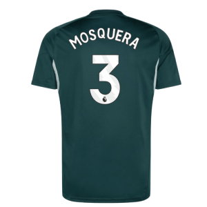 2025-2026 Arsenal Training Jersey (Aurora Ivy) (Mosquera 3)