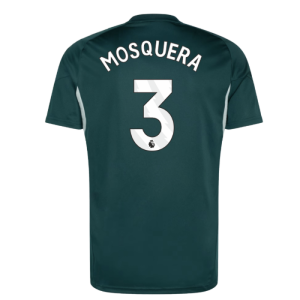 2025-2026 Arsenal Training Jersey (Aurora Ivy) (Mosquera 3)