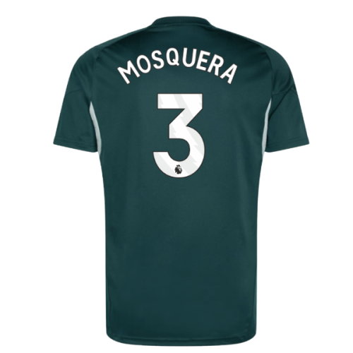2025-2026 Arsenal Training Jersey (Aurora Ivy) (Mosquera 3)