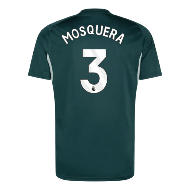 2025-2026 Arsenal Training Jersey (Aurora Ivy) (Mosquera 3)