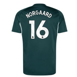 2025-2026 Arsenal Training Jersey (Aurora Ivy) (Norgaard 16)