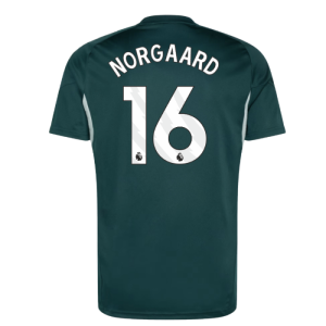 2025-2026 Arsenal Training Jersey (Aurora Ivy) (Norgaard 16)