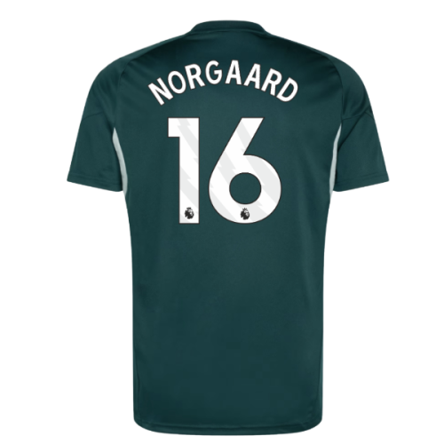 2025-2026 Arsenal Training Jersey (Aurora Ivy) (Norgaard 16)