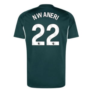 2025-2026 Arsenal Training Jersey (Aurora Ivy) (Nwaneri 22)