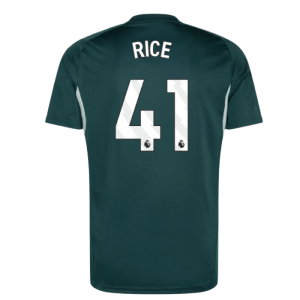 2025-2026 Arsenal Training Jersey (Aurora Ivy) (Rice 41)