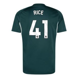2025-2026 Arsenal Training Jersey (Aurora Ivy) (Rice 41)