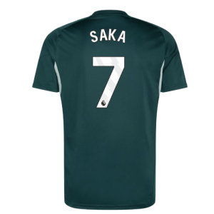 2025-2026 Arsenal Training Jersey (Aurora Ivy) (Saka 7)