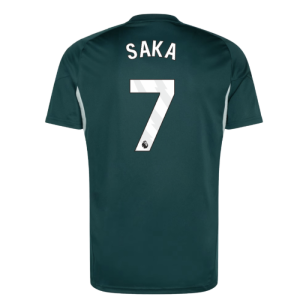 2025-2026 Arsenal Training Jersey (Aurora Ivy) (Saka 7)