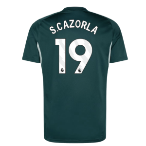 2025-2026 Arsenal Training Jersey (Aurora Ivy) (S.Cazorla 19)