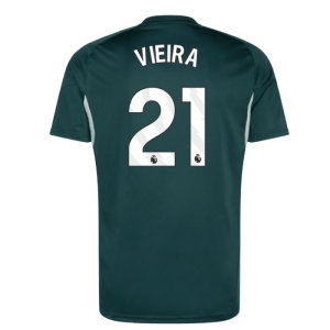 2025-2026 Arsenal Training Jersey (Aurora Ivy) (Vieira 21)