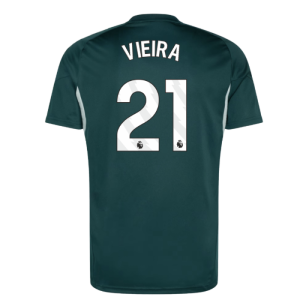2025-2026 Arsenal Training Jersey (Aurora Ivy) (Vieira 21)