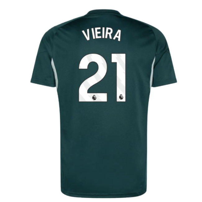 2025-2026 Arsenal Training Jersey (Aurora Ivy) (Vieira 21)