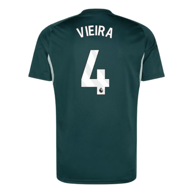 2025-2026 Arsenal Training Jersey (Aurora Ivy) (Vieira 4)