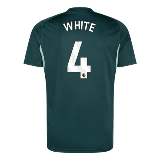 2025-2026 Arsenal Training Jersey (Aurora Ivy) (White 4)