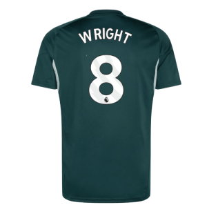 2025-2026 Arsenal Training Jersey (Aurora Ivy) (Wright 8)