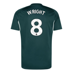 2025-2026 Arsenal Training Jersey (Aurora Ivy) (Wright 8)