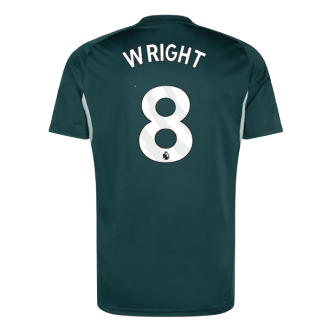 2025-2026 Arsenal Training Jersey (Aurora Ivy) (Wright 8)